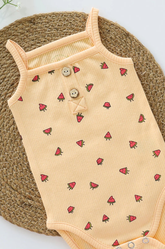 Coral-Slice-Spaghetti-Romper