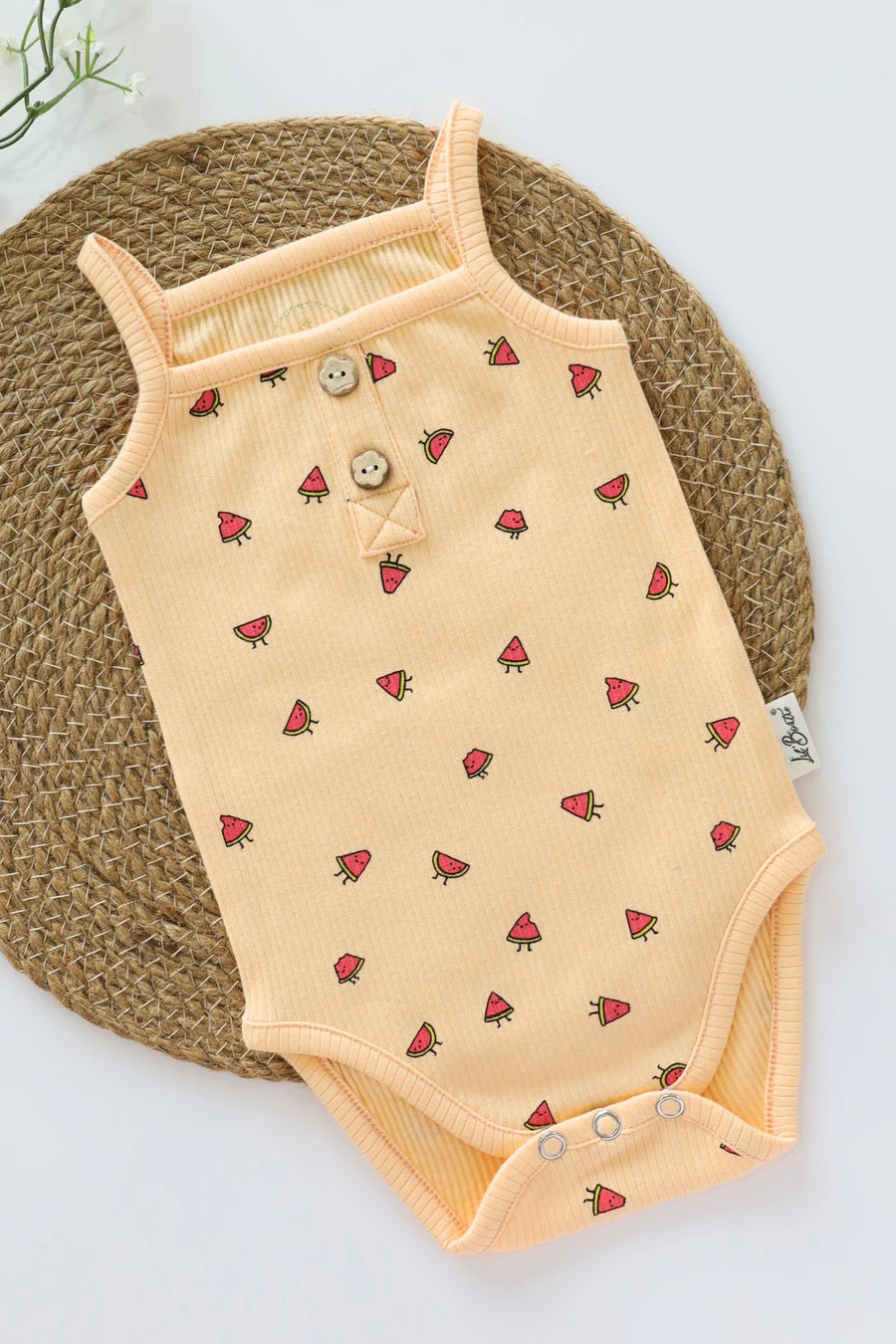 Coral-Slice-Spaghetti-Romper