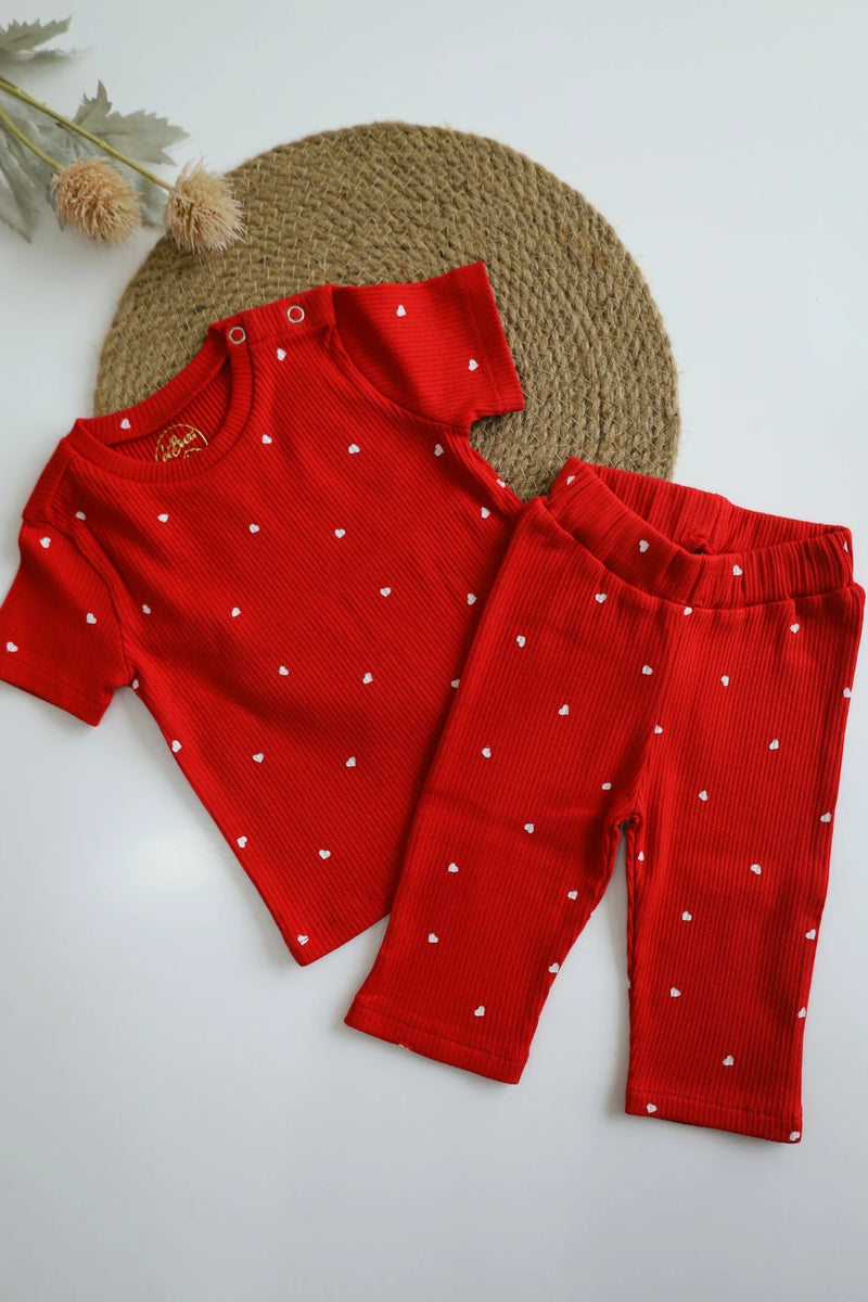 Crimson-Heart-Kids-T-Shirt-and-Pant-Set