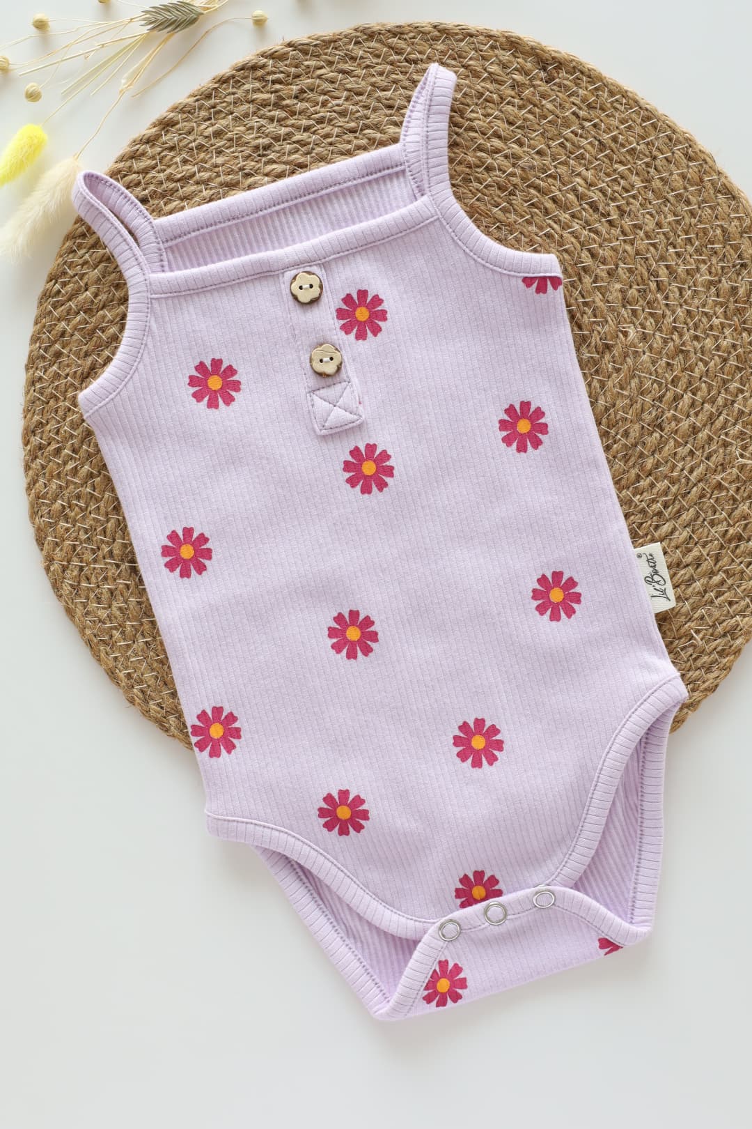 Daisy-Glow-Baby-Spaghetti-Romper
