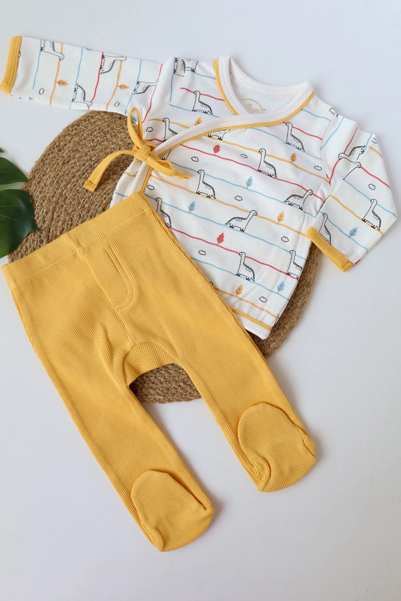 Dino-Doodles-Newborn-Clothes-Set