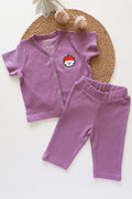 Ducky Doo-RibKnit-Unisex Baby Top and Pant Set