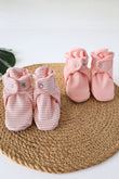 Duo Petaline-Baby Booties Combo