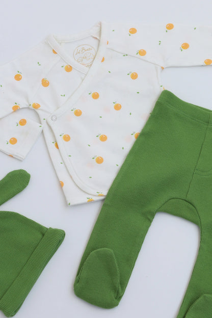 Earthy-Newborn-Clothes-Set