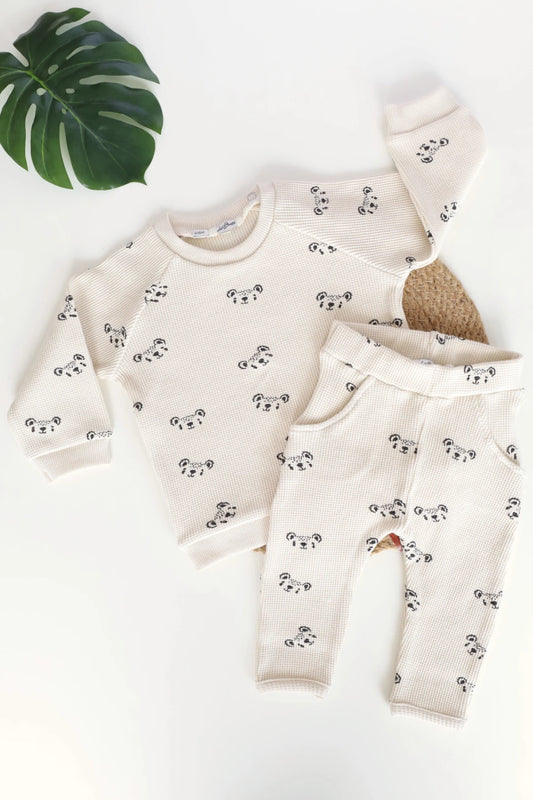Ecru-Waffle-Kids-and-Baby-Co-Ord-Set