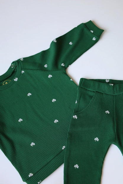 Emerald-Rib-Knit-Kids-Top-and-Pant