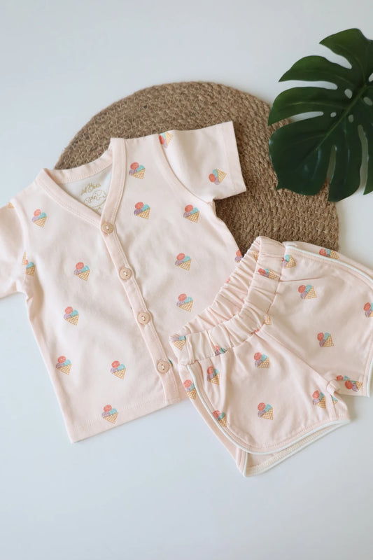 Frozen-Delight-Unisex-Baby-Top-and-Shorts-Set