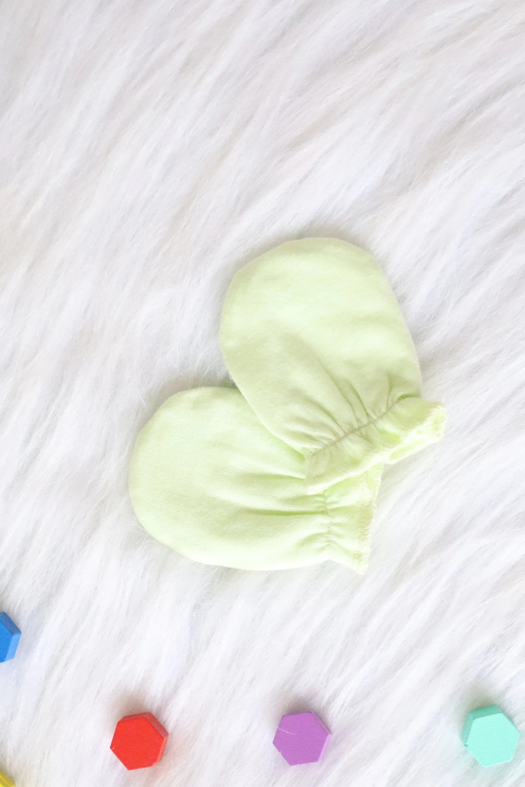 Green-Baby-Mittens