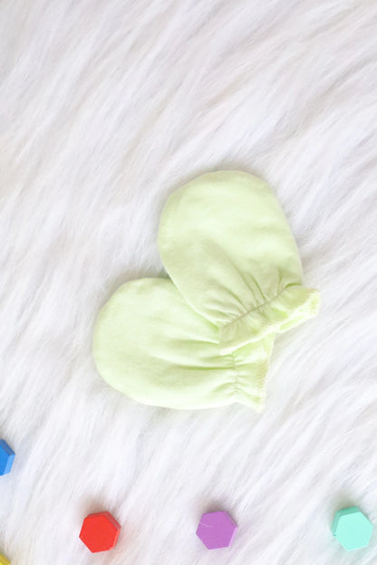 Green-Baby-Mittens
