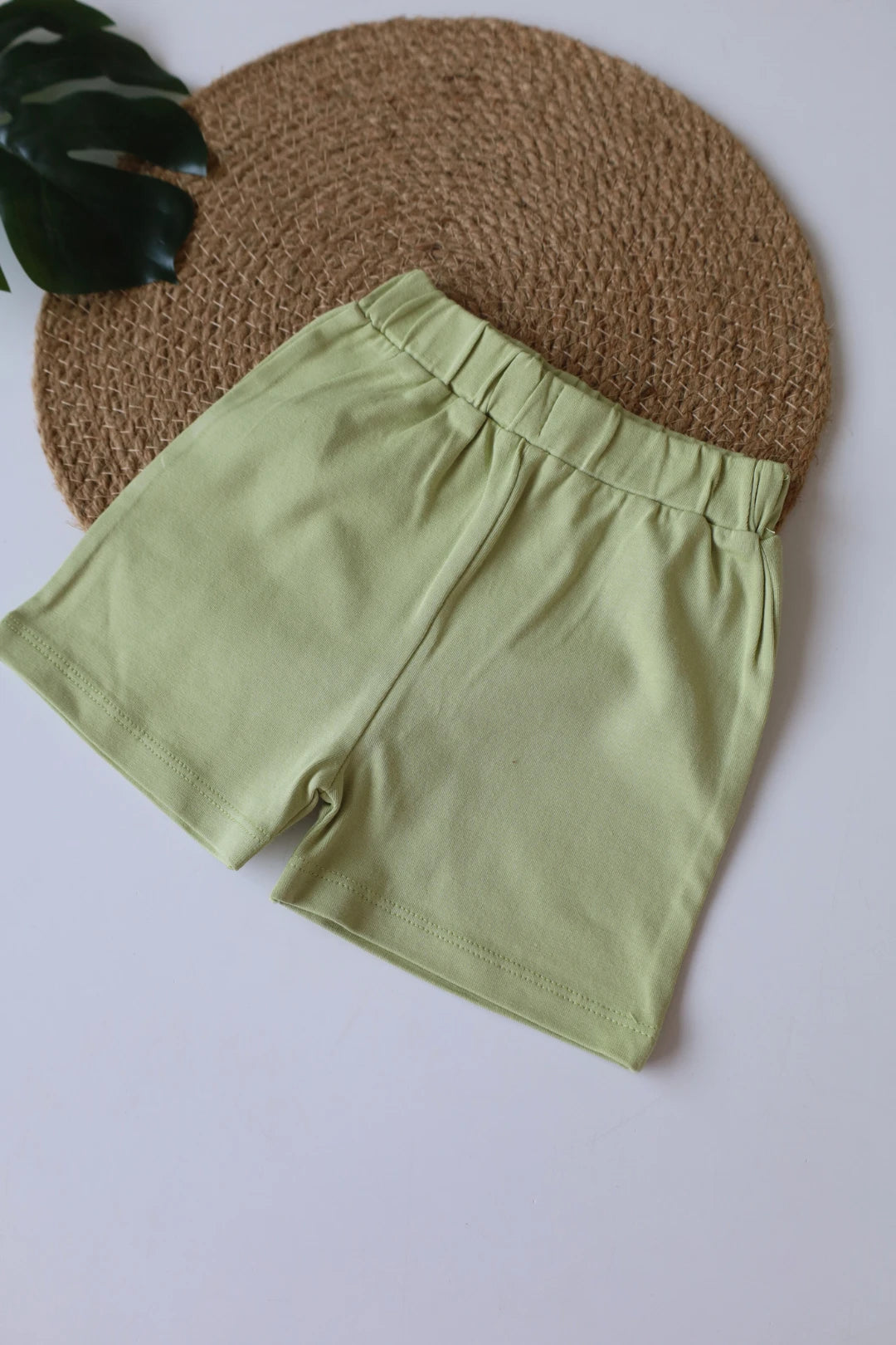 Green-Newborn-Baby-Shorts