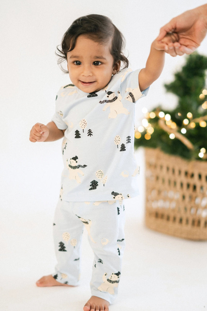 Ice-Bear-Kids-T-Shirt-and-Pant-Set-Model-1