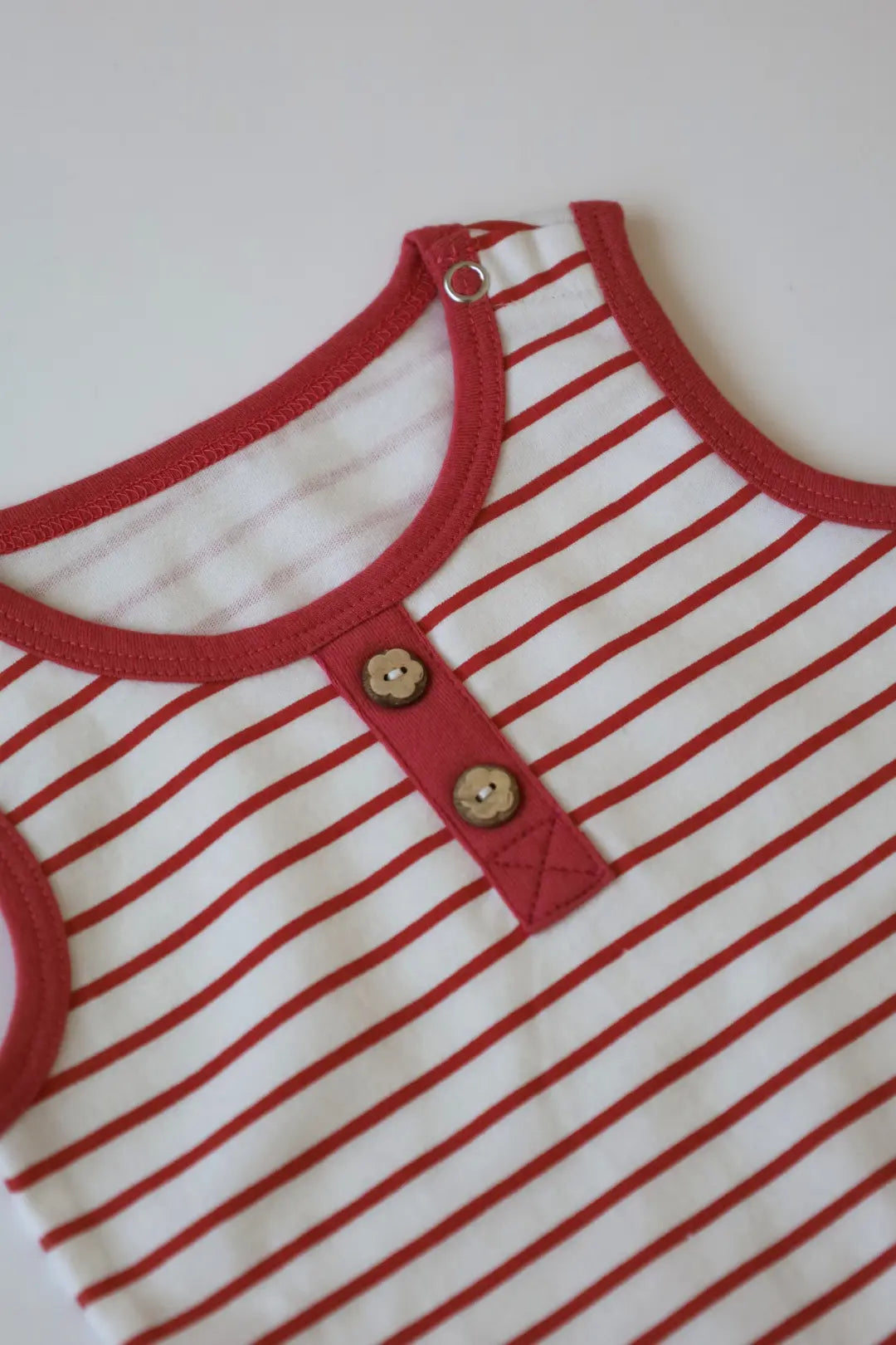 Kids-Boys-Vest-and-Shorts-Red-Stripes