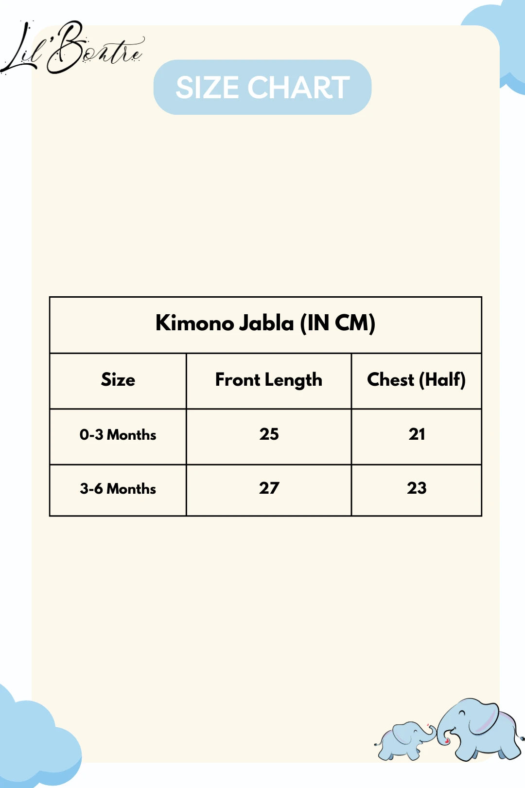 Aarora-Trunk-Baby Jabla-Kimono Style-Pack of 2