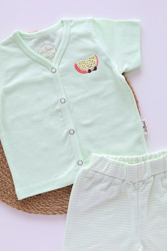 Lime-Fluff-Top-Shorts