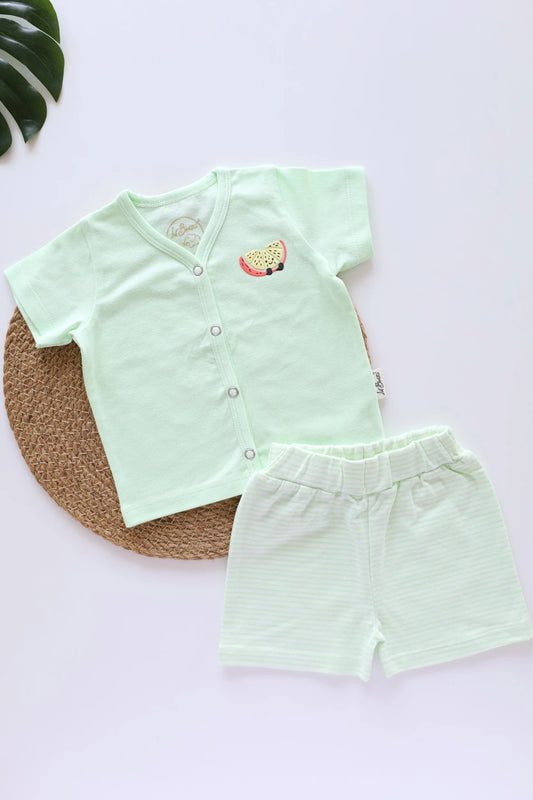 Lime-Fluff-Top-Shorts