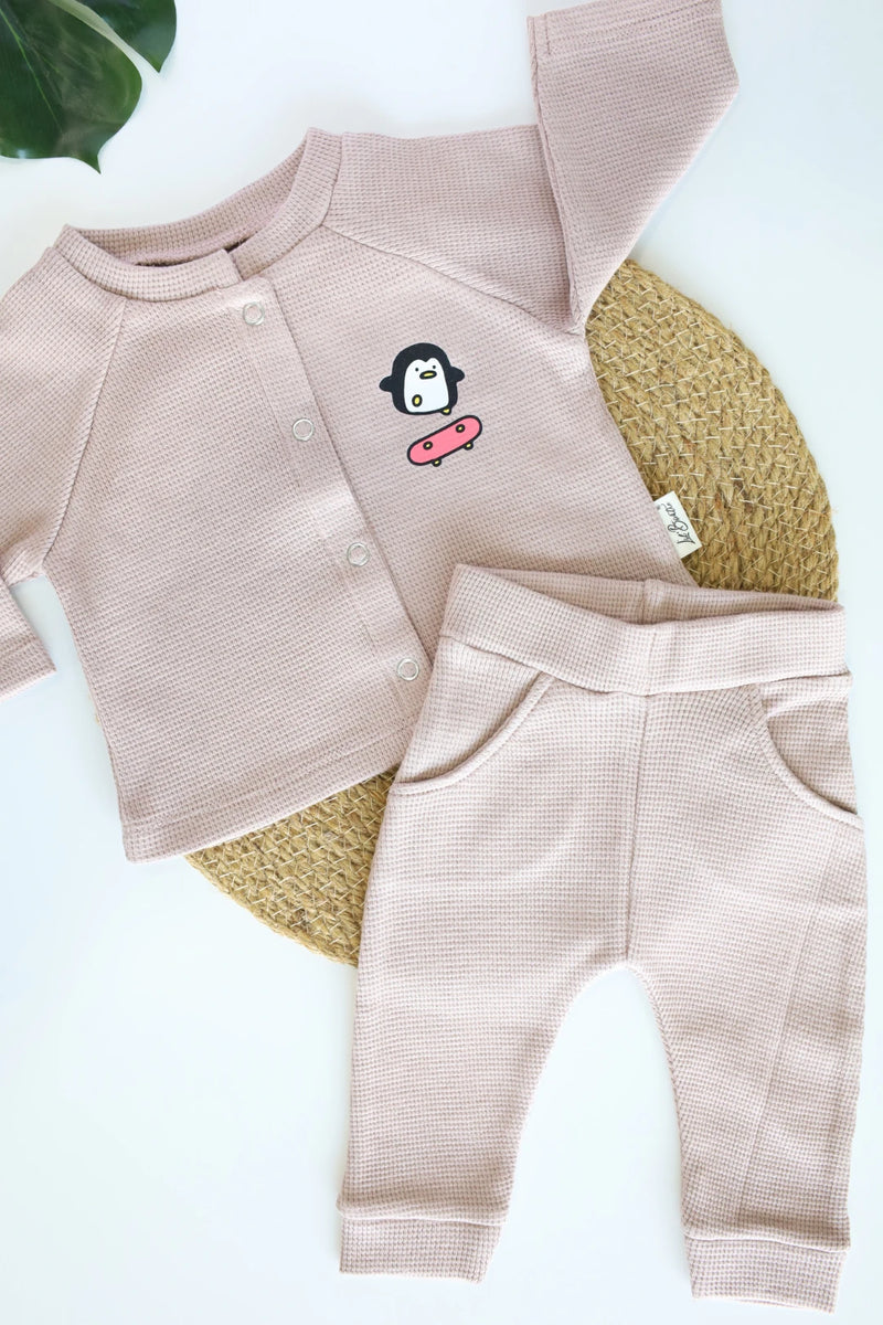 Little-Choco-Flat-Waffle-Newborn-Top-Pant-Set
