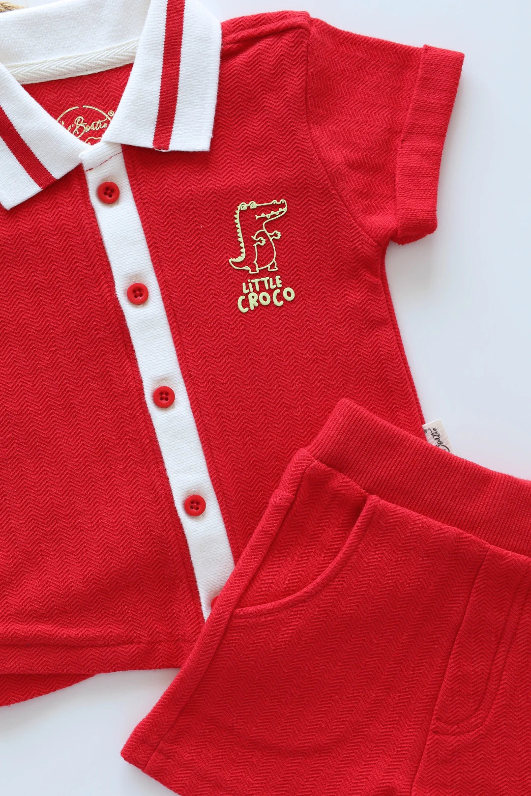 Little-Croco-Top-and-Shorts