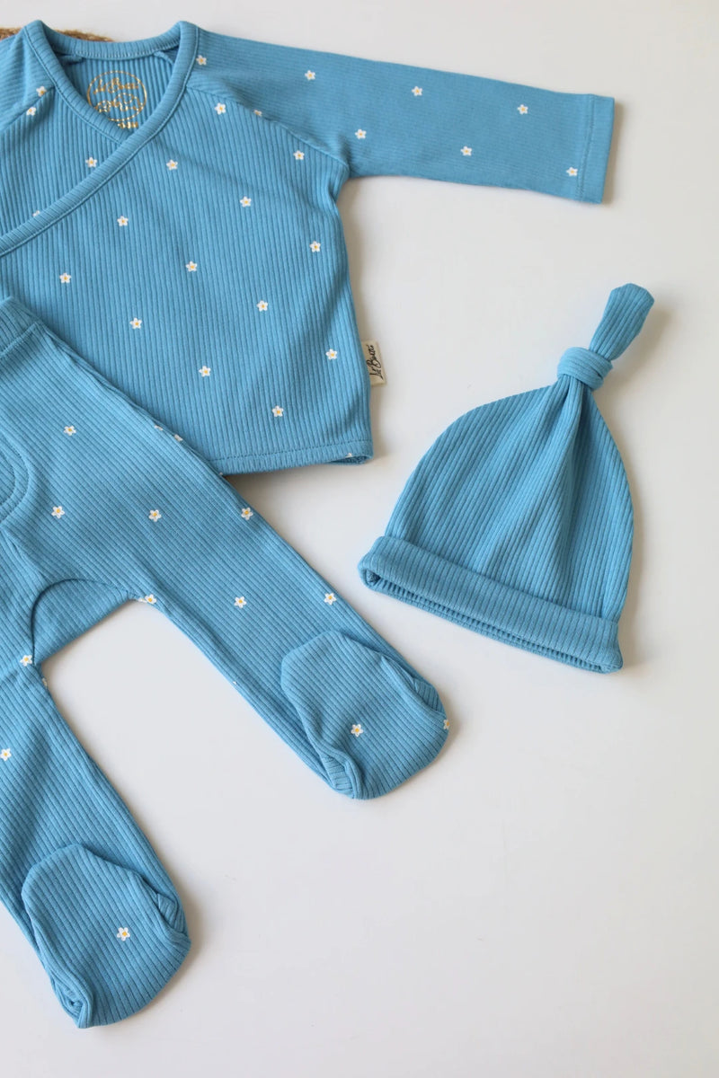 Marine-Daisy-Newborn-Clothes-Set
