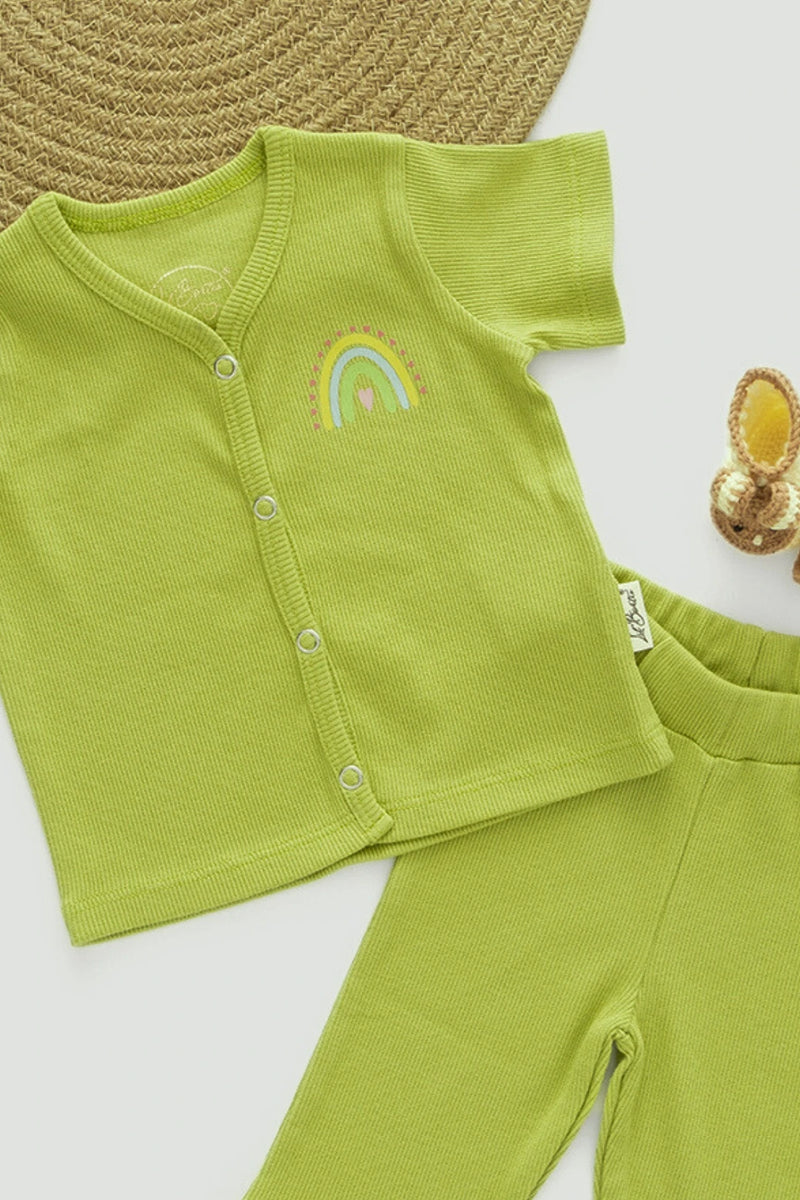 Meadow-Sparkle-RibKnit-Unisex-Baby-Top-and-Pant-Set