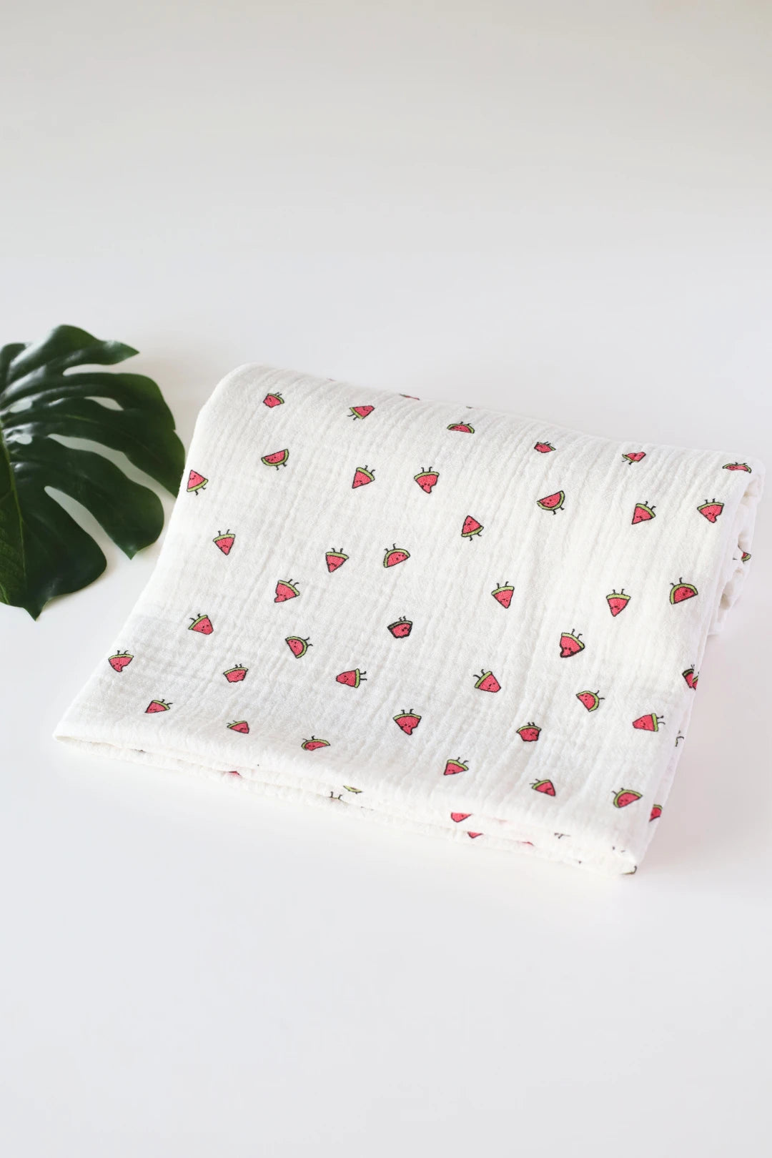 Melon-Bliss-Muslin-Baby-Swaddle