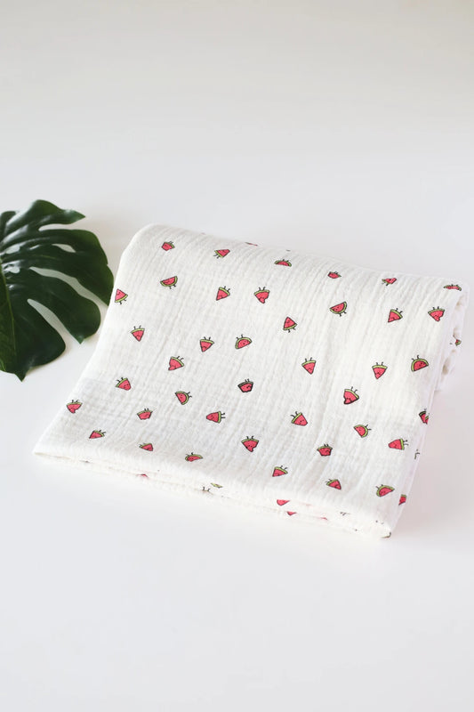 Melon-Bliss-Muslin-Baby-Swaddle