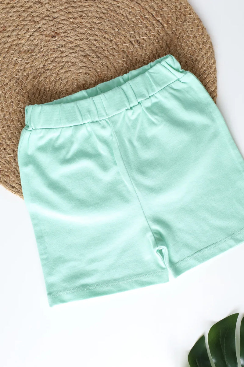 Mint-Green-Newborn-Shorts
