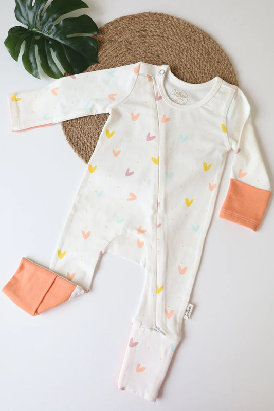 Multi-Hearts-Rainbow-Suit-Newborn-Baby-Sleepsuit