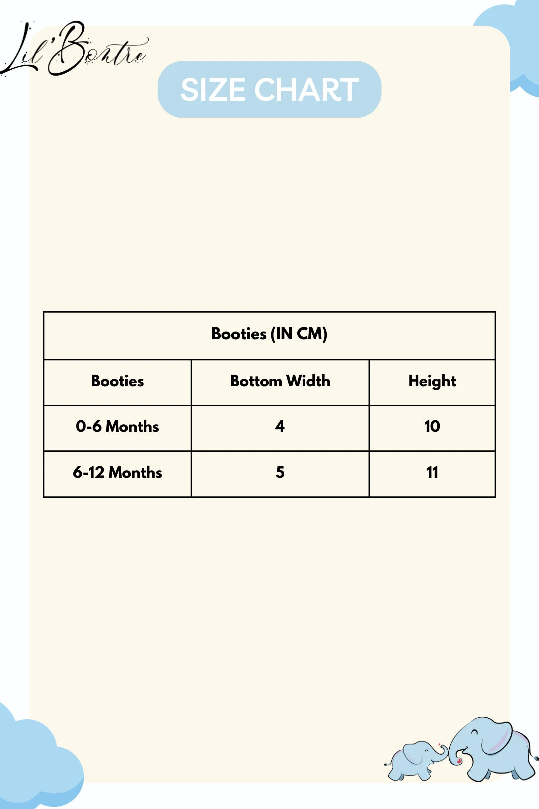 Newborn-Baby-Booties-and-Socks-Size-Chart
