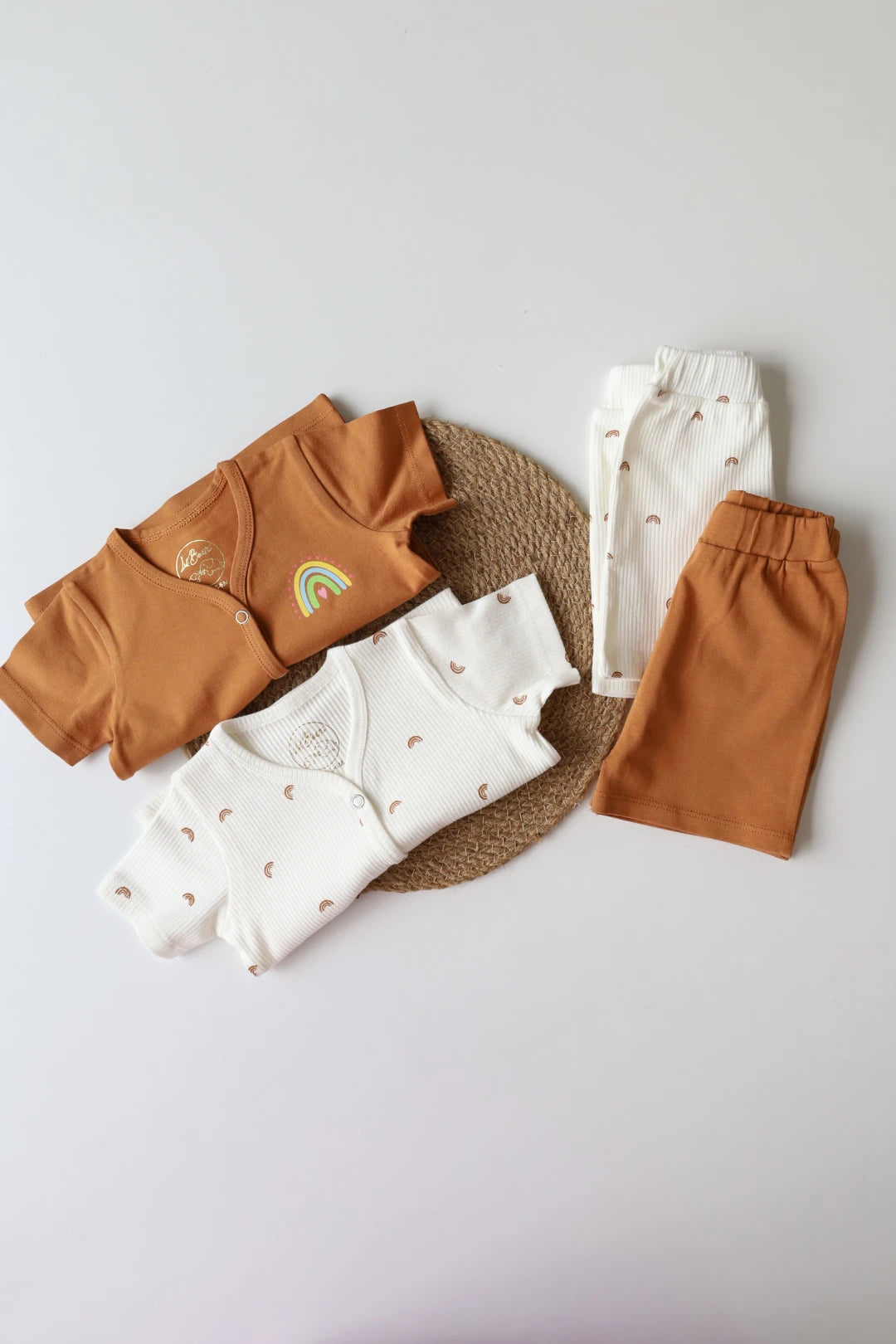 Pack-of-2-Newborn-Jabla-and-Shorts-Mocha-Bow