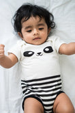 Panda-Classic Baby Romper