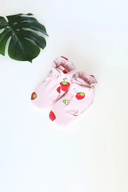 Pink-Berry-Baby-Booties