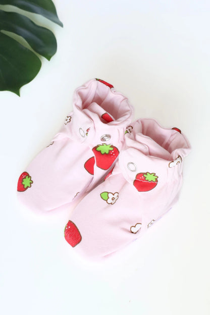 Pink-Berry-Baby-Booties