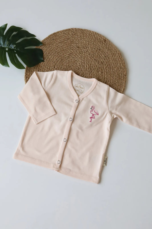 Pink-Feather-Newborn-Baby-Full-Sleeve-Jabla