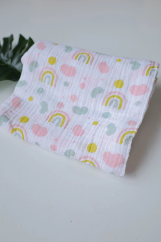Rainbow-Muslin-Baby-Swaddle