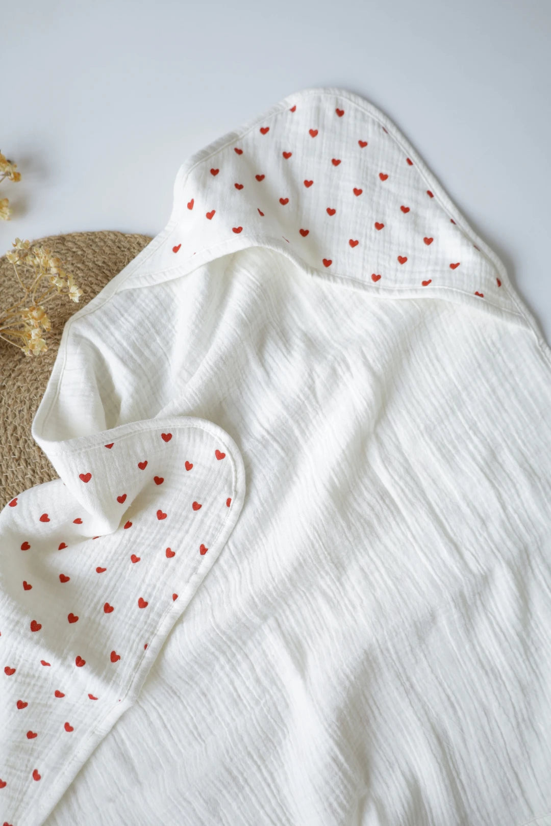 Red-Heart-Muslin-Hooded-Baby-Towel