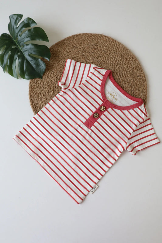 Red-Stripes-Kids-T-Shirt