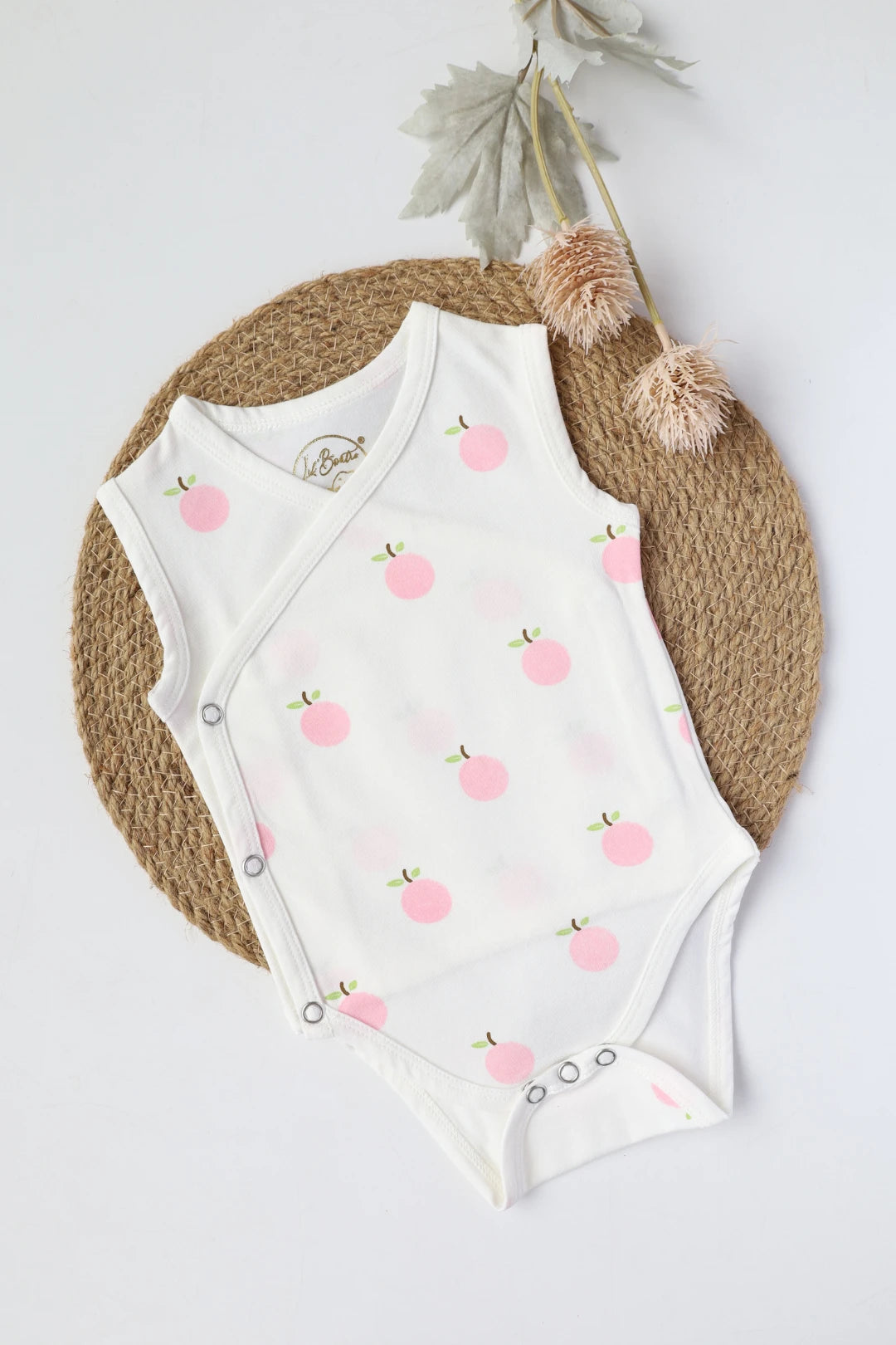 Rosy-Citrus-Kimono-Baby-Romper