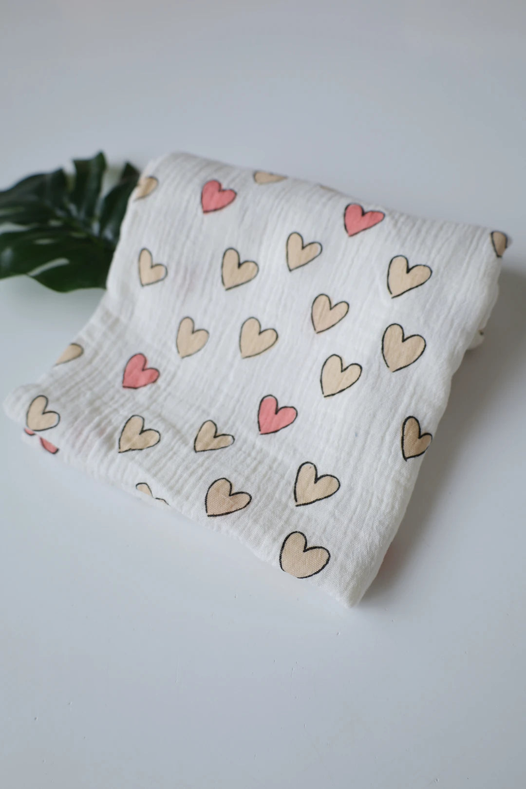 Rosy-Heart-Muslin-Baby-Swaddle