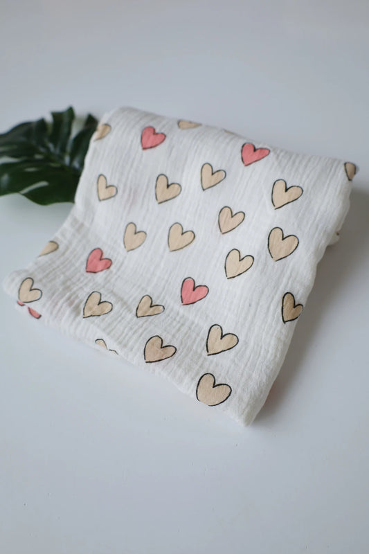 Rosy-Heart-Muslin-Baby-Swaddle