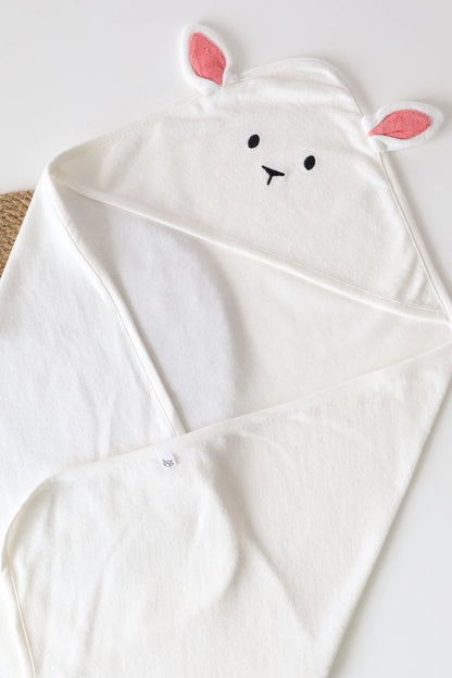 Snow Pup-Terry Hooded Baby Towel