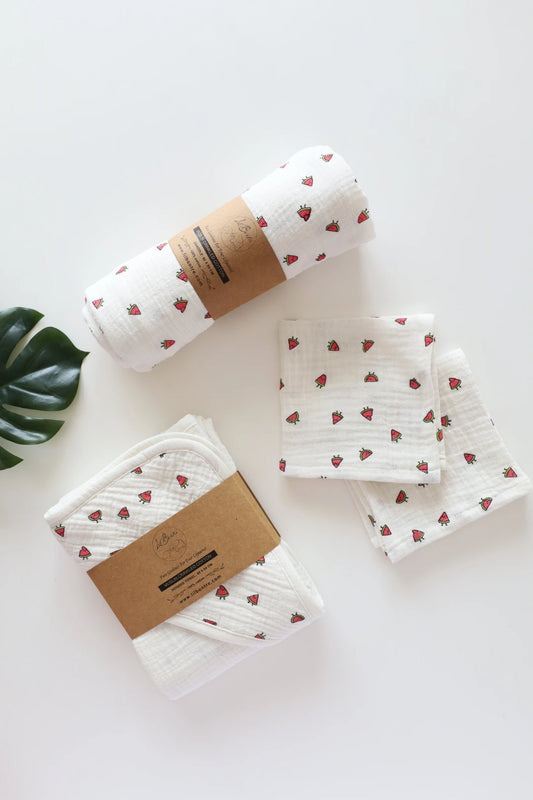 Snuggle-Set-8-Combo-of-Muslin-Baby-Swaddle-Hooded-Towel-Wipes