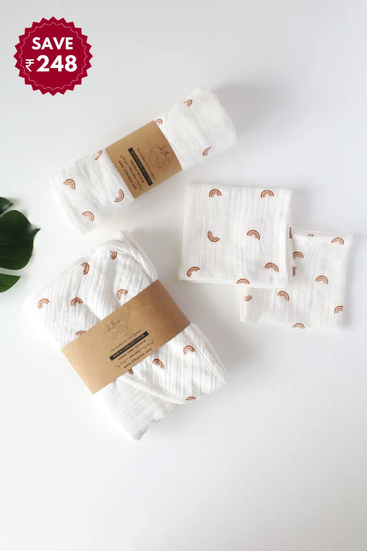 Snuggle_Set_6-Combo-of-Muslin-Baby-Swaddle-Hooded-Towel-and-Wipes
