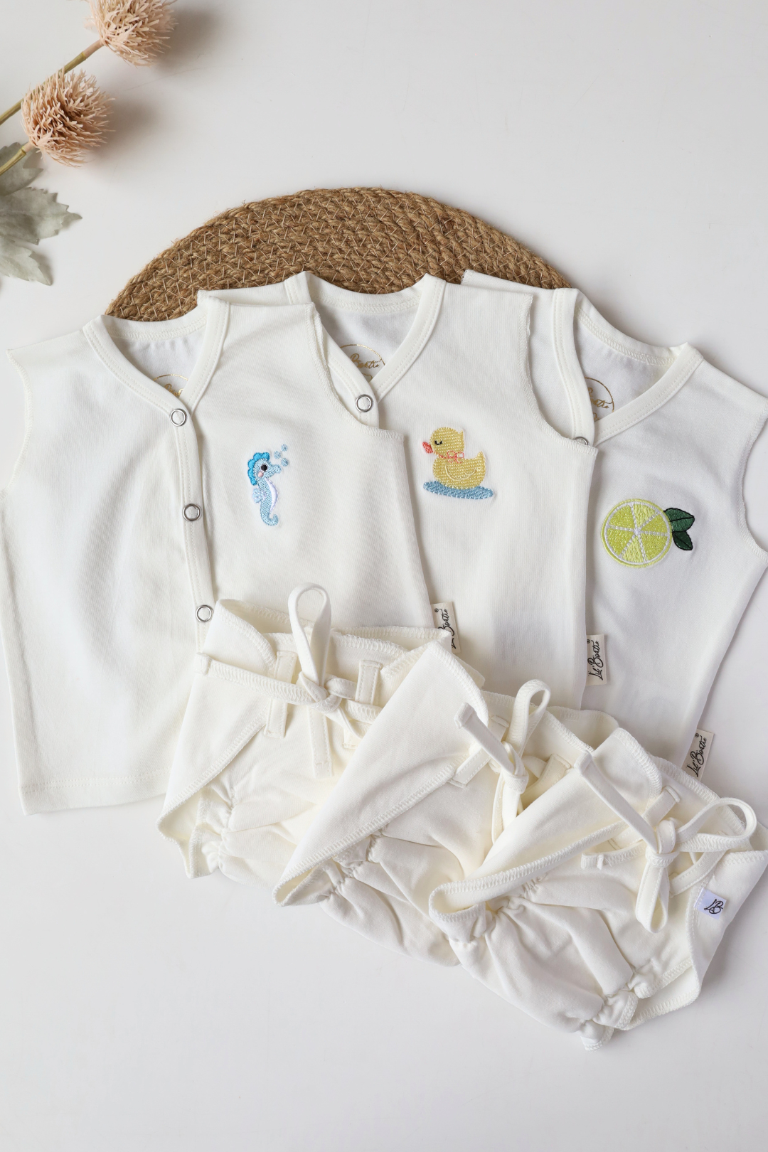 Staple-4-Newborn Baby Jabla and Nappy Combo