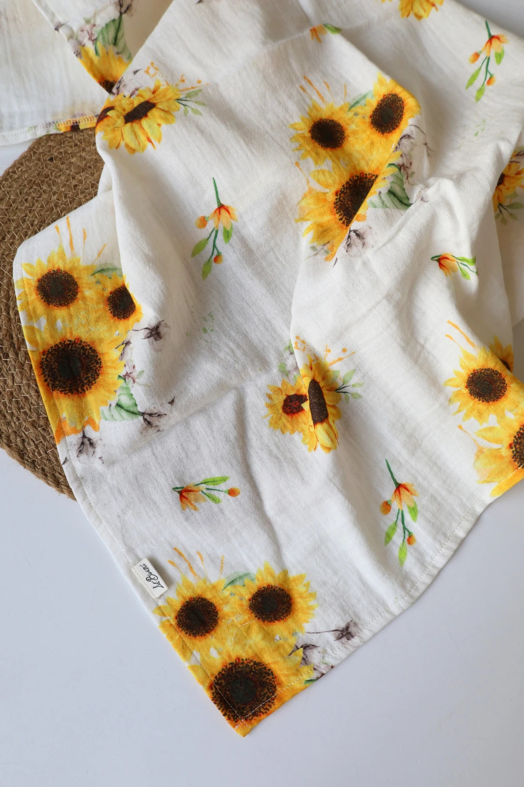 Sunflower-Newborn-Towel