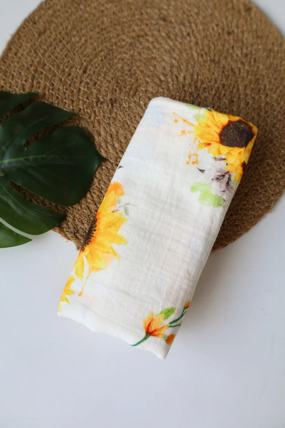 Sunflower-Newborn-Towel