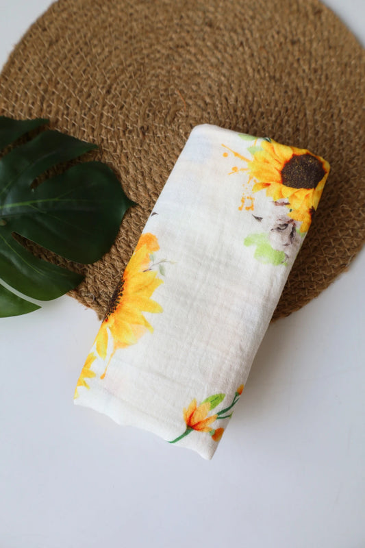 Sunflower-Newborn-Towel