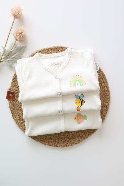 Sunny Splash Ribknit Jabla Pack of 3