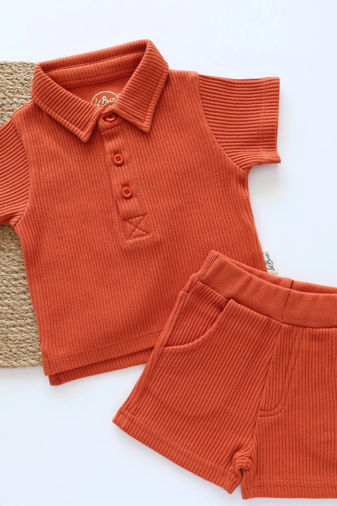 Tangerine-Tart-Kids-Top-and-Shorts