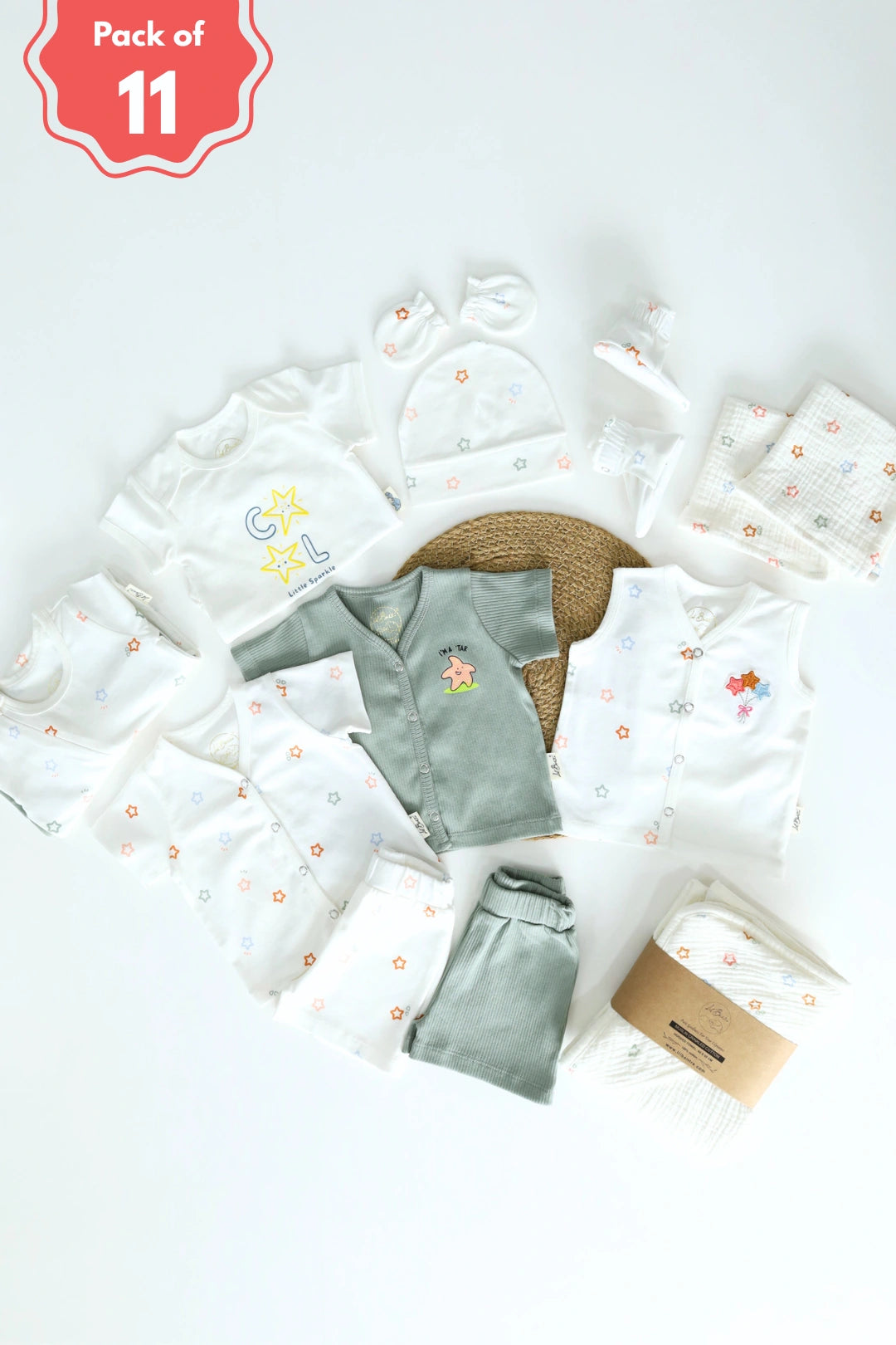 Twinkle Starlet-Newborn Essentials Gift Combo