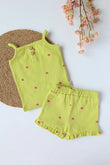 Twirlies Clorie-Baby Girls Spaghetti Bloomer